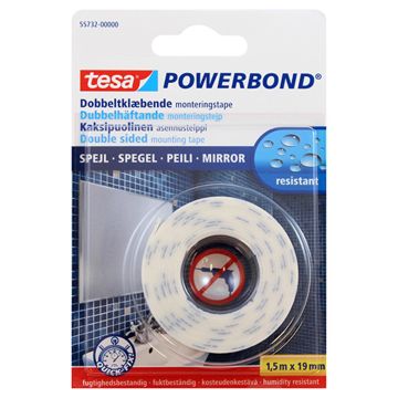 TESA KAKSIPUOLINEN TEIPPI PEILI 1,5MX19MM