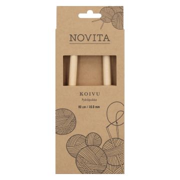 NOVITA KOIVU PYÖRÖPUIKKO 80 CM 10
