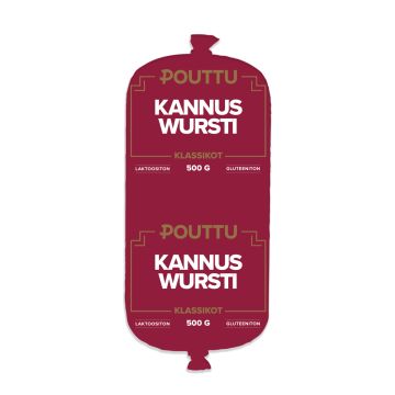 POUTTU KANNUSWURSTI TANKO 500 G