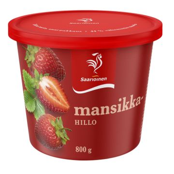 SAARIOINEN MANSIKKAHILLO 800 G
