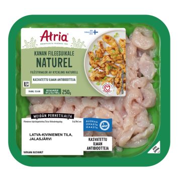 ATRIA KANAN FILEESUIKALE MAUSTAMATON 250 G