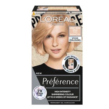 LOREAL PRÉFÉRENCE VIVID COLOURS LIGHT ROSE GOLD INTENSIIVINEN K
