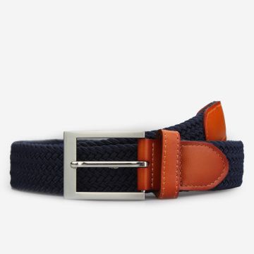 VENIZ JOUSTOPUNOSVYÖ 35MM NAVY HARJATTU SOLKI 105CM