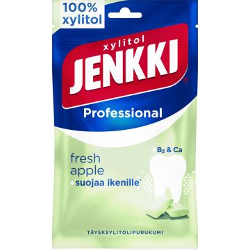JENKKI PRO FRESH APPLE 80 G TÄYSKSYLITOLIPURUKUMI