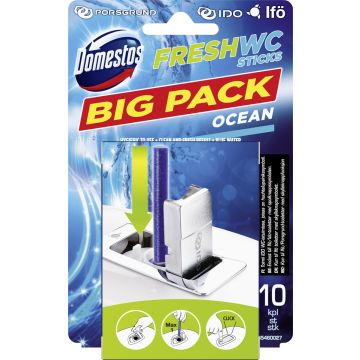 DOMESTOS FRESH WC STICKS 10-PACK 10 KPL