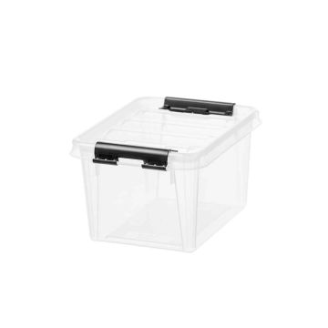 SMARTSTORE CLASSIC 1,5 L SÄILYTYSLAATIKKO KANNELLA LÄPINÄKYVÄ