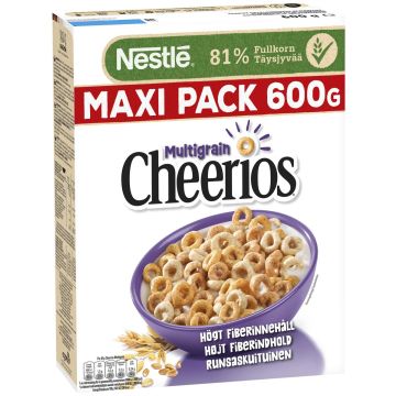 NESTLE CHEERIOS MONIVILJA 600 G