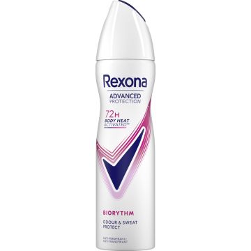 REXONA ADVANCED PROTECTION BIORYTHM SPRAY 150 ML
