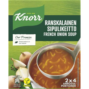 KNORR RANSKALAINEN SIPULIKEITTO 2-PACK 104 G