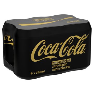 COCA-COLA ZERO KOFEIINITON 0,33 TLK 6-PACK 1,98 L