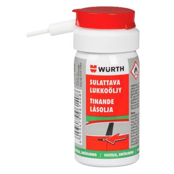WÜRTH SULATTAVA LUKKOÖLJY 45 ML