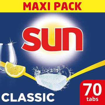 SUN CLASSIC LEMON KONETISKITABLETTI 70KPL 70 KPL