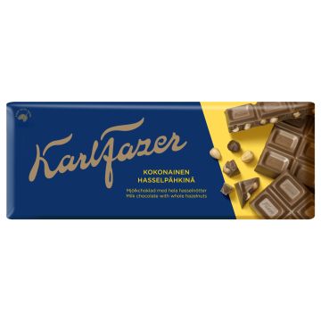 FAZER SUKLAALEVY HASSELPÄHKINÄ 200 G