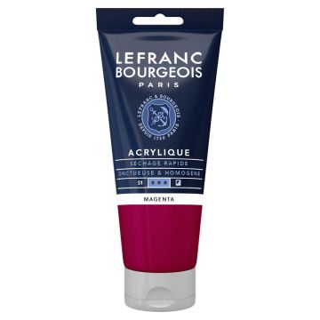 L&B FINE ACRYLIC 80ML 432 MAGENTA