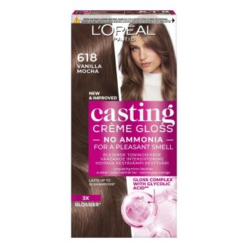 LOREAL CASTING CRÉME GLOSS 618 VANILLA MOCHA KEVYTVÄRI