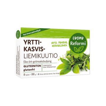 REFORMI LUOMU KASVISLIEMIVALMISTE YRTTI 8 KPL 96 G
