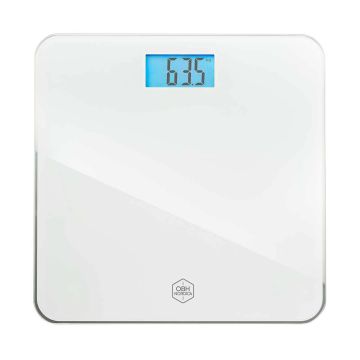 OBH NORDICA EN1501N0 HENKILÖVAAKA CLASSIC LIGHT SCALE VALKOINEN