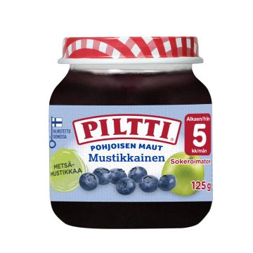 PILTTI POHJOISEN MAUT MUSTIKKAINEN 5KK 125 G