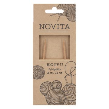 NOVITA KOIVU PYÖRÖPUIKKO 40 CM 3.0 MM