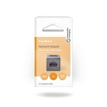 NEDIS CAT6 VERKKOSOVITIN RJ45 (8P8C) NAARAS - RJ45 (8P8C) NAARA