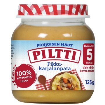 PILTTI POHJOISEN MAUT PIKKU KARJALANPATA 125 G