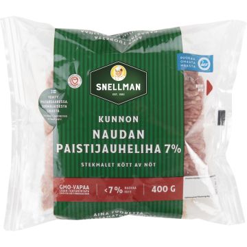 SNELLMAN KUNNON NAUDAN PAISTIJAUHELIHA 400 G