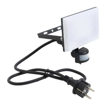 AIRAM AIRFLOOD LED VALONHEITIN PIR IP44 20W/4000K 1600LM BK