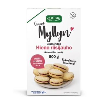 VILJATUOTE HIENO RIISIJAUHO GTON 500 G