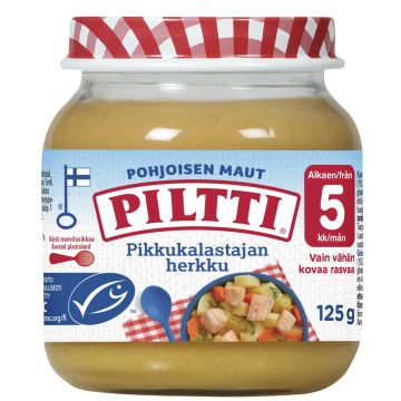 PILTTI POHJOISEN MAUT PIKKUKALASTAJAN HERKKU 5KK 125 G