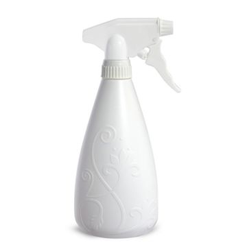 PLASTEX SUMUTINPULLO/ORNAMENTTI 0.7L VALKOINEN