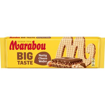 MARABOU BIG TASTE NUTTY CHOCO WAFER SUKLAALEVY 270 G