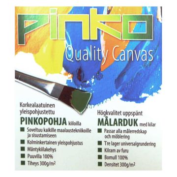 PINKO MAALAUSPOHJA F50 89X116CM 300G 100% PUUVILLA 300G (60)