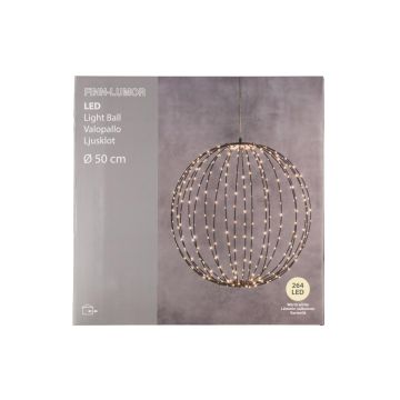FINNLUMOR LED-VALOPALLO 50 CM 240 LED