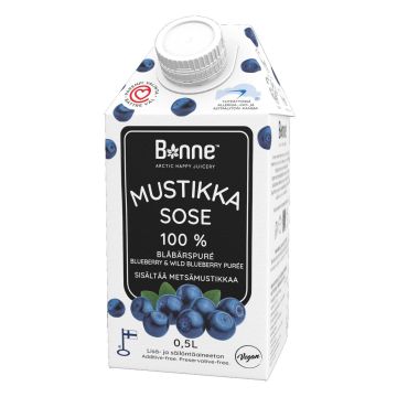 BONNE MUSTIKKASOSE PREMIUM 100% 500 ML