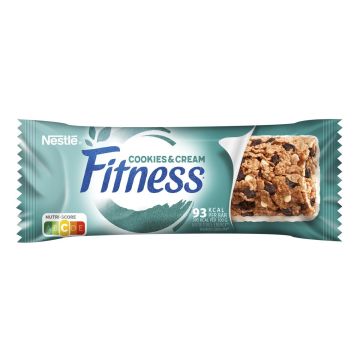 NESTLE FITNESS VILJAVÄLIPALA- PATUKKA COOKIES & CREAM 23,5 G