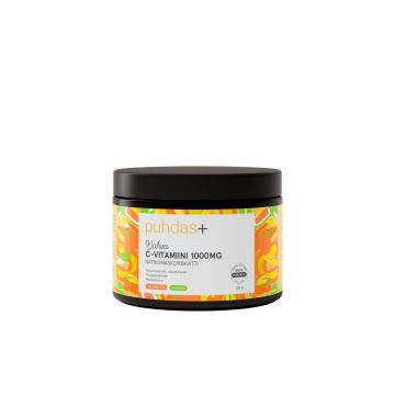 PUHDAS+ C-VITAMIINI 1000MG JAUHE 200 G