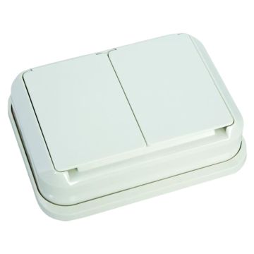 ABB PISTORASIA 2-OS SCHUKO UPPO KOSTI IP44