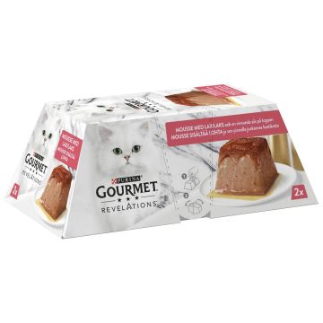PURINA GOURMET REVELATIONS MOUSSE LOHI 2*57G 114 G