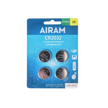 AIRAM NAPPIPARISTO CR2032 4-PACK 