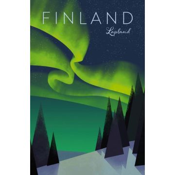 POSTIKORTTI NORTHERN LIGHTS