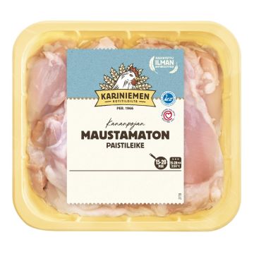KARINIEMEN KP PAISTILEIKE MAUSTAMATON 600 G