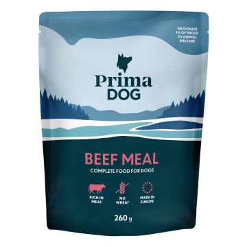 PRIMADOG LIHA-ATERIA 260 G
