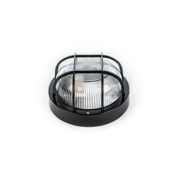 LED ENERGIE LAIVAVALAISIN E27 MAX 40W MUSTA KEHYS JA RISTIKKO