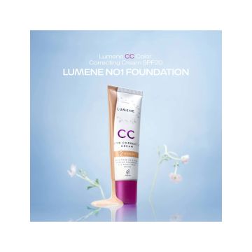 LUMENE CC COLOR CORRECTING MEIKKIVOIDE SK 20 DEEP TAN