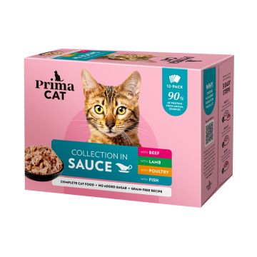 PRIMACAT CLASSIC KASTIKELAJITELMA 12*85G 1,02 KG