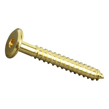 PISLA HK-RUUVI 311/6.3X50 MESSINGÖITY 4 KPL