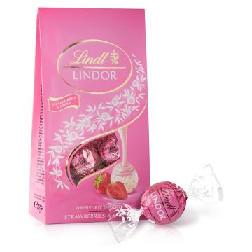 LINDOR MANSIKKAINEN VALKOSUKLAA KUULA 137 G