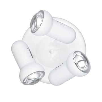 EGLO KATTOSPOTTI ALTA 3-OS VALK/TERÄS KOUKKU/PISTOKE