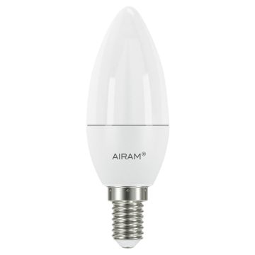 AIRAM LED KYNTTILÄLAMPPU OPAALI 4,9W E14 480 LM, HIMMENETTÄVÄ, 15 000H