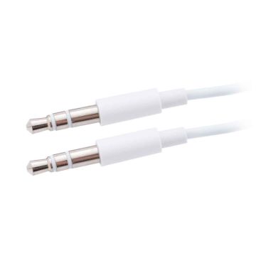 WAVE AUDIOKAAPELI, 3,5MM, 2M, VALKOINEN 